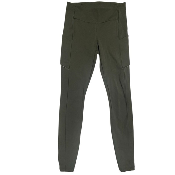 Lululemon Speed Up Tight Size 6 Dark Olive - Picture 5 of 12